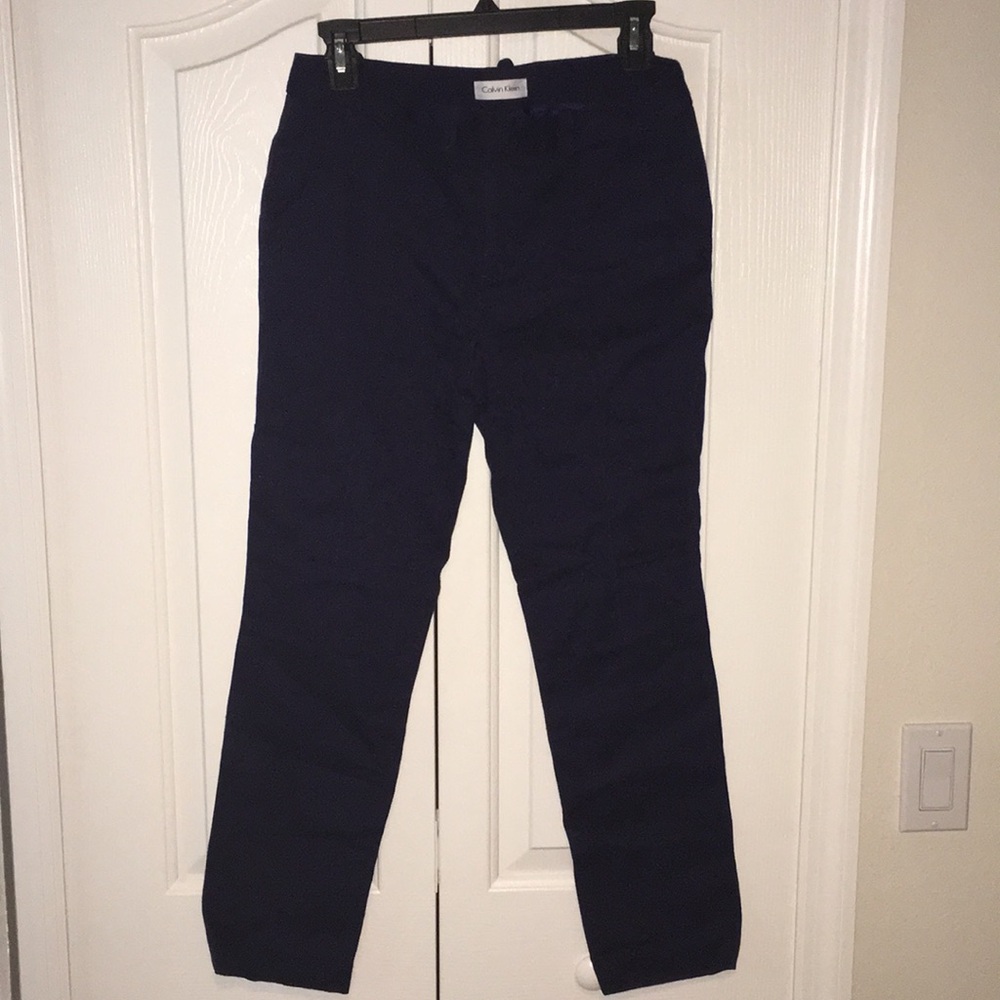 Calvin Klein navy blue pants
